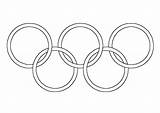 Olympische Ringen Grote Rings sketch template