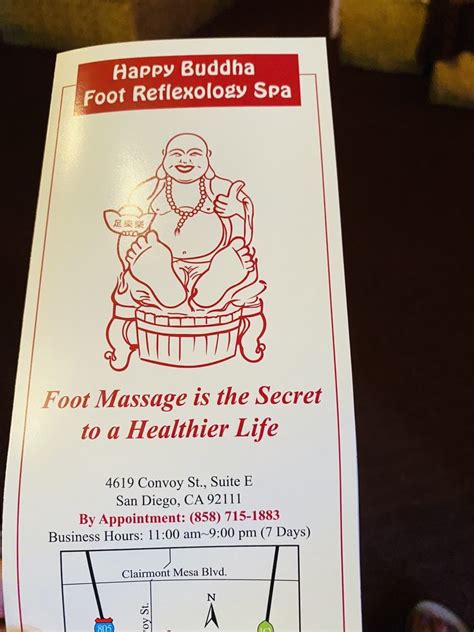 happy buddha foot reflexology spa  reviews massage  convoy