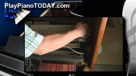 piano lessons tuning and reparing your piano chapter 1 part 4 of 4