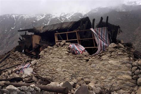 Nepal Earthquake Damage In Solu Khumbu Abc News