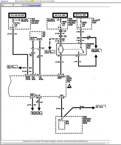 cadillac sts  northstar wiring diagram