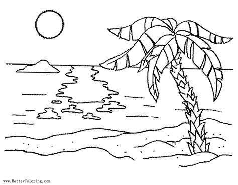 palm tree coloring pages  adults ive worked hard