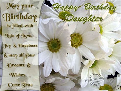 happy birthday daughter wishbirthdaycom