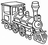 Coloring Pages Printable Train Kids sketch template