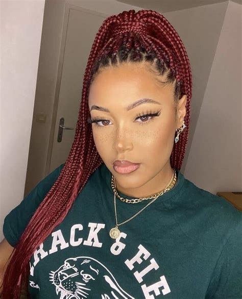 100 box braids hairstyles for black women to try in 2024