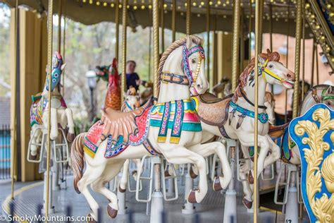Village Carousel Merry Go Round At Dollywood Review