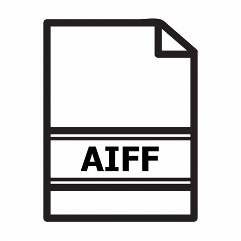 aiff file files type icon   iconfinder