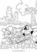 Schwarte Piggly Wiggly Trickfilmfiguren Trei Purcelusi Cei Malvorlage Kategorien Planse Colorat sketch template