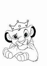 Wisdom Coloring Getcolorings Colouring Lion Baby sketch template