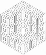 Mandalas Colorier Geometrische Cubi Geometrico Supercoloring Enfants Quadrati Kleurplaten Printen Carré Stampare Ausmalen Geometrici Geometrie Kleur Ausmalbild Bellissimo Zentangle Obtain sketch template