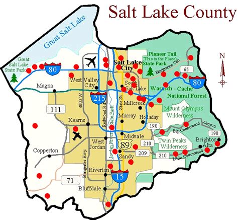 map  salt lake county