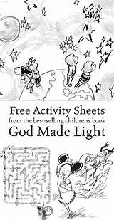 Activity God Light Sheets Kids Made Children Activities Coloring Pages Beautiful Printable Book Go These Catholic sketch template