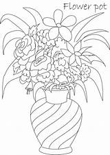 Vase Coloring Para Flower Floreros Dibujos Colorear Florero Dibujo Dibujar Con Pintar Niños Imprimir Pages Choose Board Bonitos Flowers Faciles sketch template
