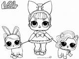 Lol Bambole Colorare Dolls Sorpresa sketch template