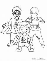 Hero Super Coloring Costumes Carnival Superheros Easy Pages Hellokids Print Color Online sketch template