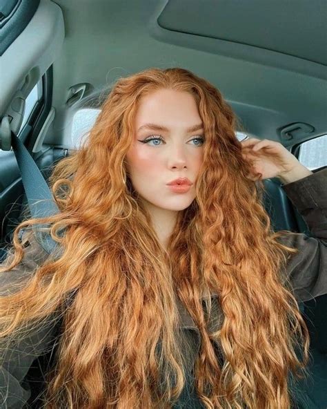 Ginger Hair Color Curly Ginger Hair Ginger Hair Girl Pretty Redhead