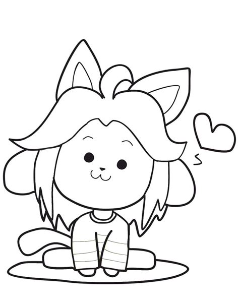 temmie undertale coloring page  printable coloring pages  kids
