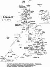 Philippines Map Printable Philippine Blank Drawing Maps Sketch Outline Ng Mapa Pilipinas Plain Colored Royalty Manila Na Rehiyon City Travel sketch template