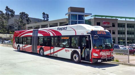 mts ready  open  million rapid bus route times  san diego