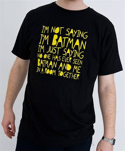 Mens Batman Funny Slogan T Shirt By Yeah Boo Batman Funny Slogan