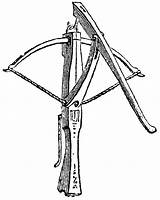 Crossbow Drawing Getdrawings Lever sketch template