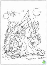 Coloring Dinokids Thor Close Pages sketch template