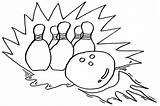 Bowling Bestcoloringpagesforkids sketch template