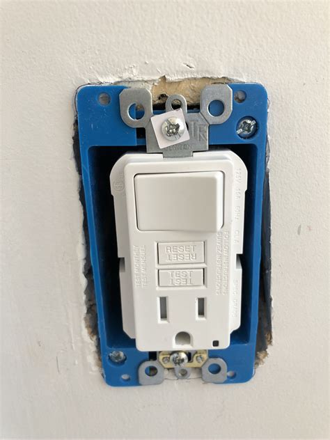 upgrading  gfci   wire cable combination switch electrical page  diy