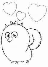 Secret Pets Life Coloring Pages Fun Kids sketch template