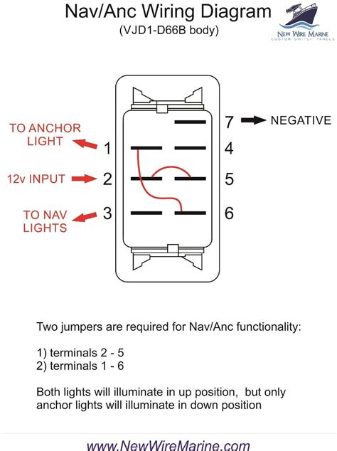 pin navigation light wiring diagram