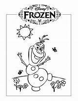 Olaf sketch template