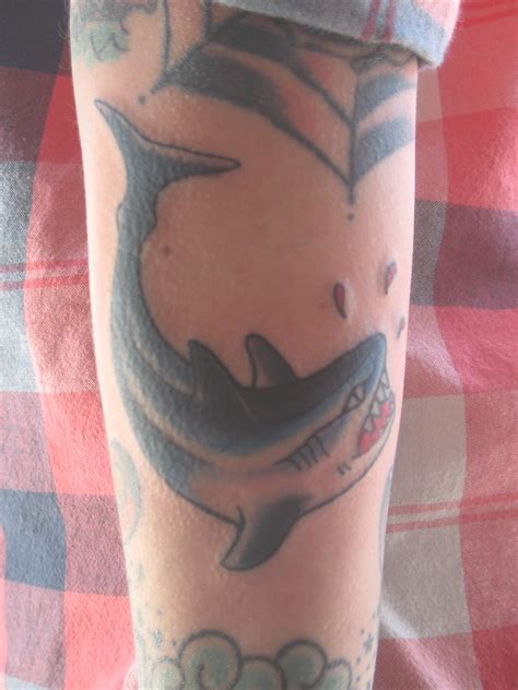 Sailor Jerry Shark Tattoo Tattoo Was Done By Crutch Tatt… Flickr