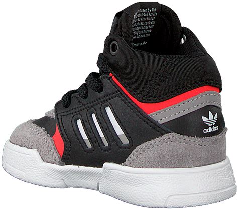 zwarte adidas sneakers dropstep kids omoda