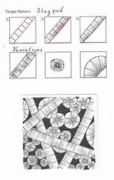 Zentangle Tangle Zentangles Doodles Czt sketch template