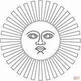 Inca Inti Coloring Pages May Simple Sun Drawings Drawing Empire Kids Printable 1500px 27kb 1500 sketch template