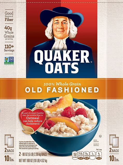 Quaker Oats Quick 1 Minute Oatmeal 2 5 Lb Amazon Ca Grocery