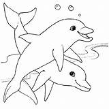 Golfinhos Dolphin sketch template