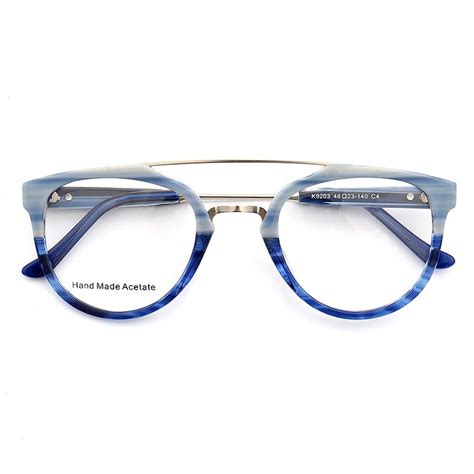 2020 kesmall fashion acetate optical glasses frame men