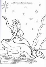 Ariel Coloring Disney Pages Princess Walt Fanpop Characters Snow Mermaid Tattoo sketch template