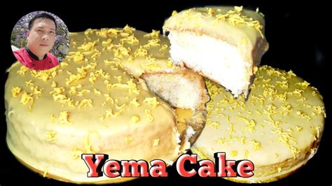 yema cake chiffon cake  yema frosting