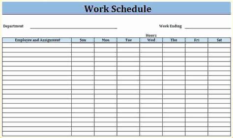 printable weekly work schedule template word schedule template weekly employee blank excel