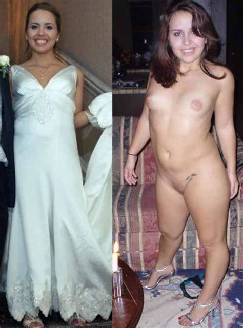 image shelly wedding dressed undressed image earn