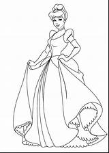 Coloring Princess Pages Disney Cinderella Choose Board Sheets sketch template