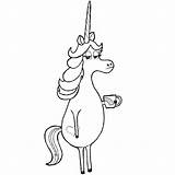 Coloring Unicorns Legendary sketch template