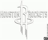 Rockets Houston Logo Coloring Printable sketch template
