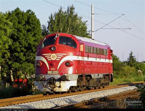 020 Hungarian State Railways MÁv M61 Nohab At Békéscsaba Hungary