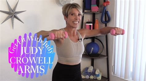 judy crowell arms tone   toned arms  fit arm tone