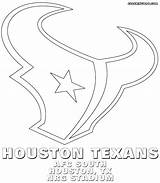 Texans Logo Coloring Pages Getdrawings Drawing sketch template