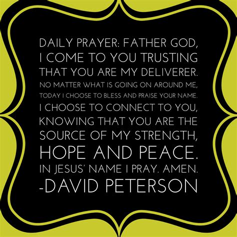 daily prayer daily prayer comfort quotes prayer  today