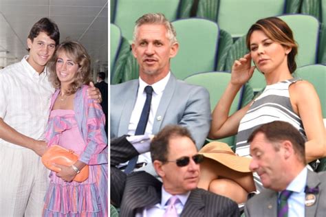 who are gary lineker s ex wives danielle bux and michelle cockayne